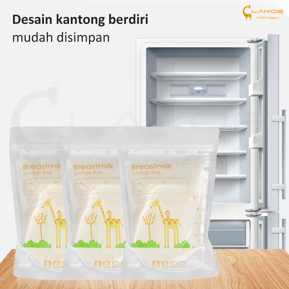 150ml Kantong Asi Isi 30pcs Milk Storage Bag Bpa Free Kantung asi plastik