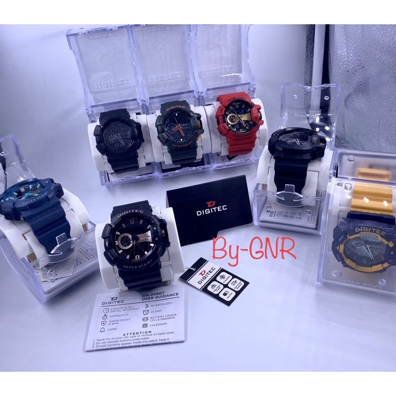 JAM TANGAN PRIA DIGITEC 2080 ORIGINAL WATERPROOF