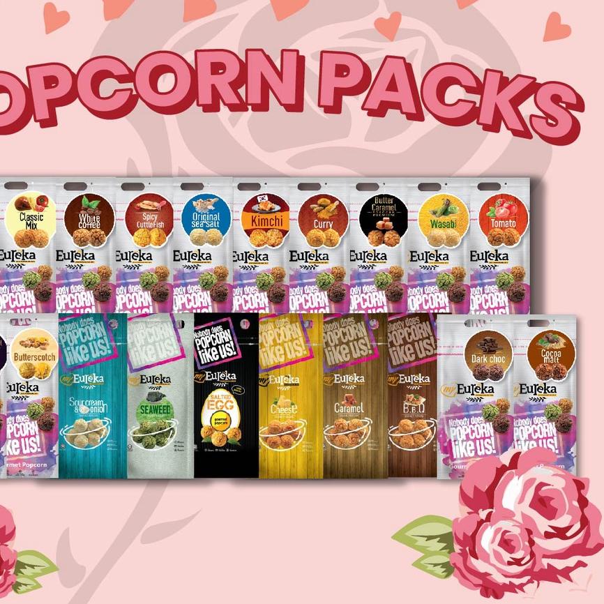 

☄ EUREKA POPCORN PACKS 140g ➶