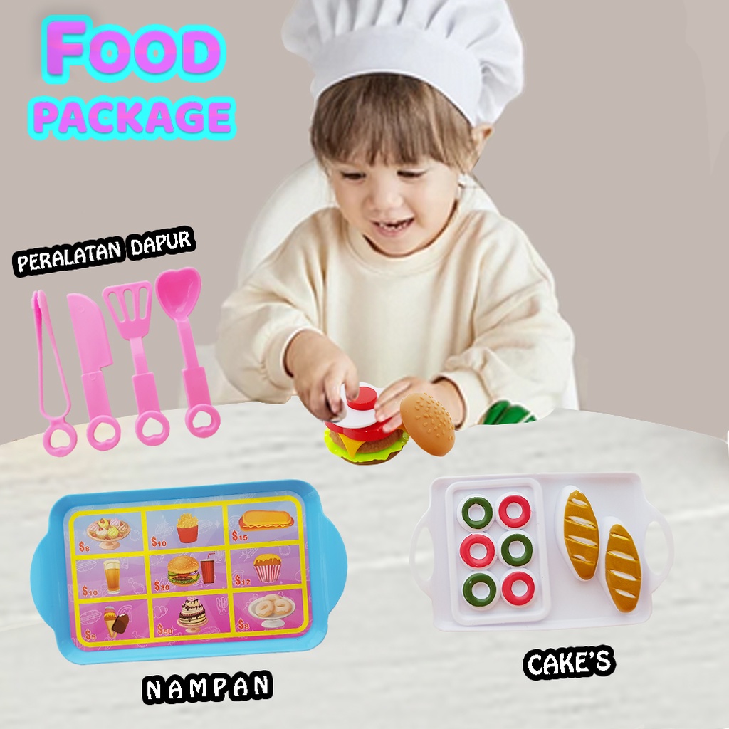 Mainan Masak-Masakan/ Food Package Toys LF45 JSP