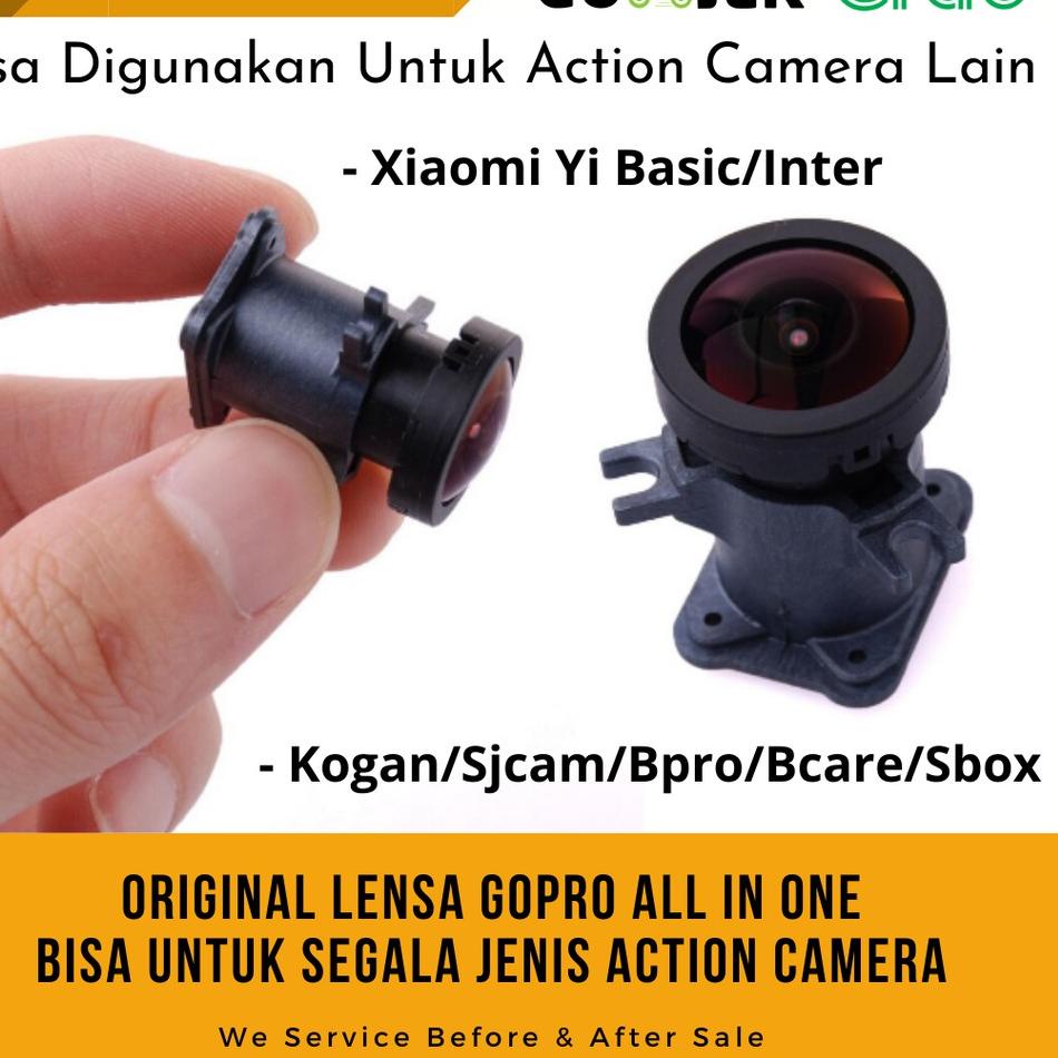 Sekarang Untung Original Lensa Gopro With Dock Bisa Juga Untuk Lens Xiaomi Yi Kogan Sjcam Brica Bcare Isaw Sbox