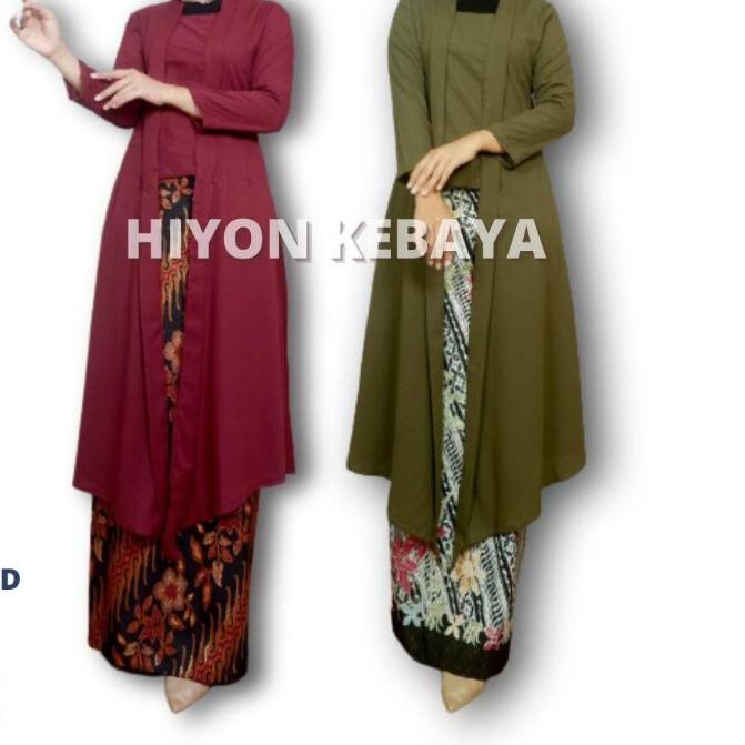 ❉ Setelan Kebaya Kutu Baru Long Tunik Modern / Kebaya Kutu Baru Modern / Kebaya Modern / Atasan Keba