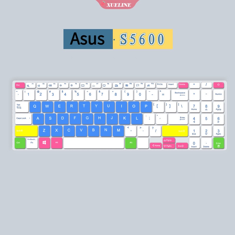 15.6 inch Silikon laptop keyboard cover slim Pelindung Kulit Untuk Asus vivobook 15x v5050e S5600FL laptop Tahan Air [ZXL]