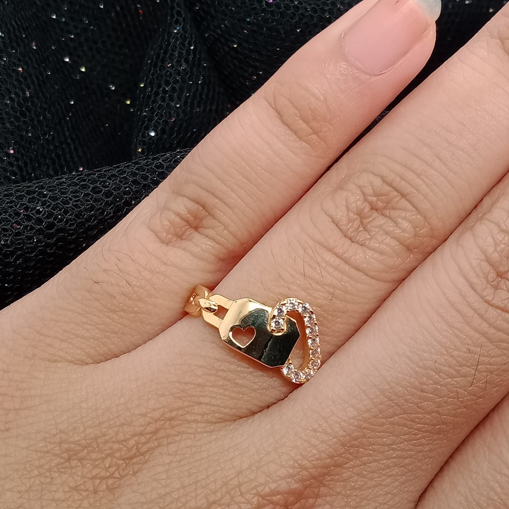 Cincin emas 17k - 1.45 gr kadar 750 - 4169