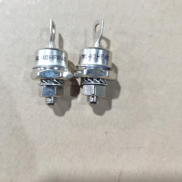 ➥ Sepasang diode Dioda Baut 40HF40 dan 40HFR40 / dioda baut 40a ☈
