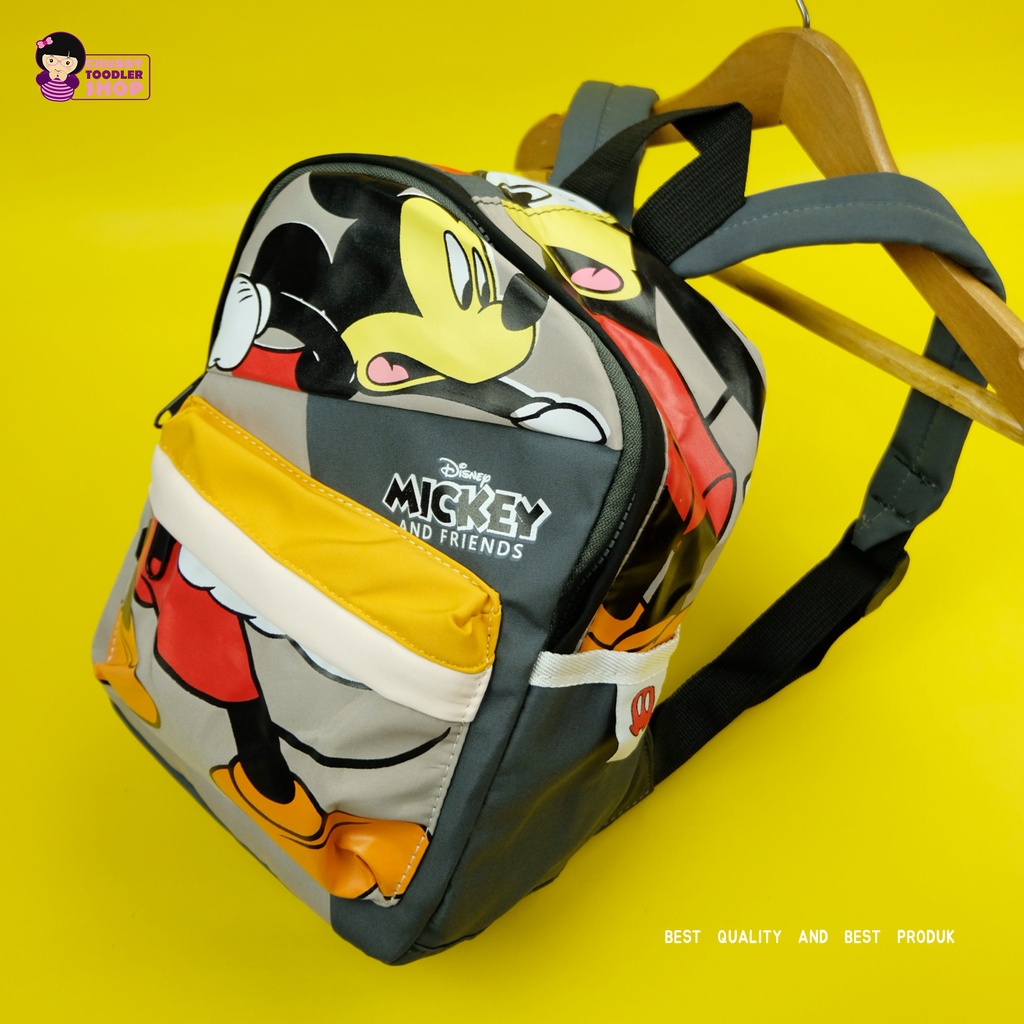 BA2113 Tas Sekolah Anak Perempuan Tas Anak sekolah laki laki SD TK Paud Tas Ransel anak Backpack Mickey Za*a TAS PINGGANG ANAK ZAR* DISNEY MICKEY MINNIE / TAS DADA ANAK Z*RA FRIEND'S