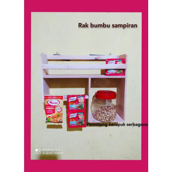 RAK BUMBU RAk SAMPIRAN RAK GANTUNG