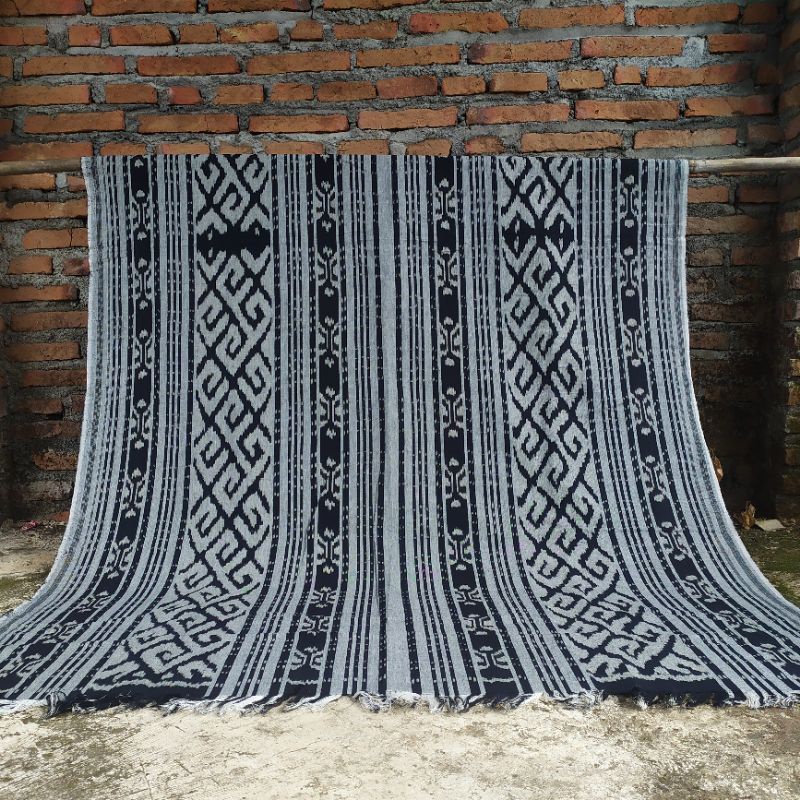 Kemeja Tenun Pria Lengan Pendek - Kemeja Tenun Blanket Etnik Jepara Kemeja Batik Eksklusif Baju Muslim Kondangan Pernikahan Slim Fit Katun