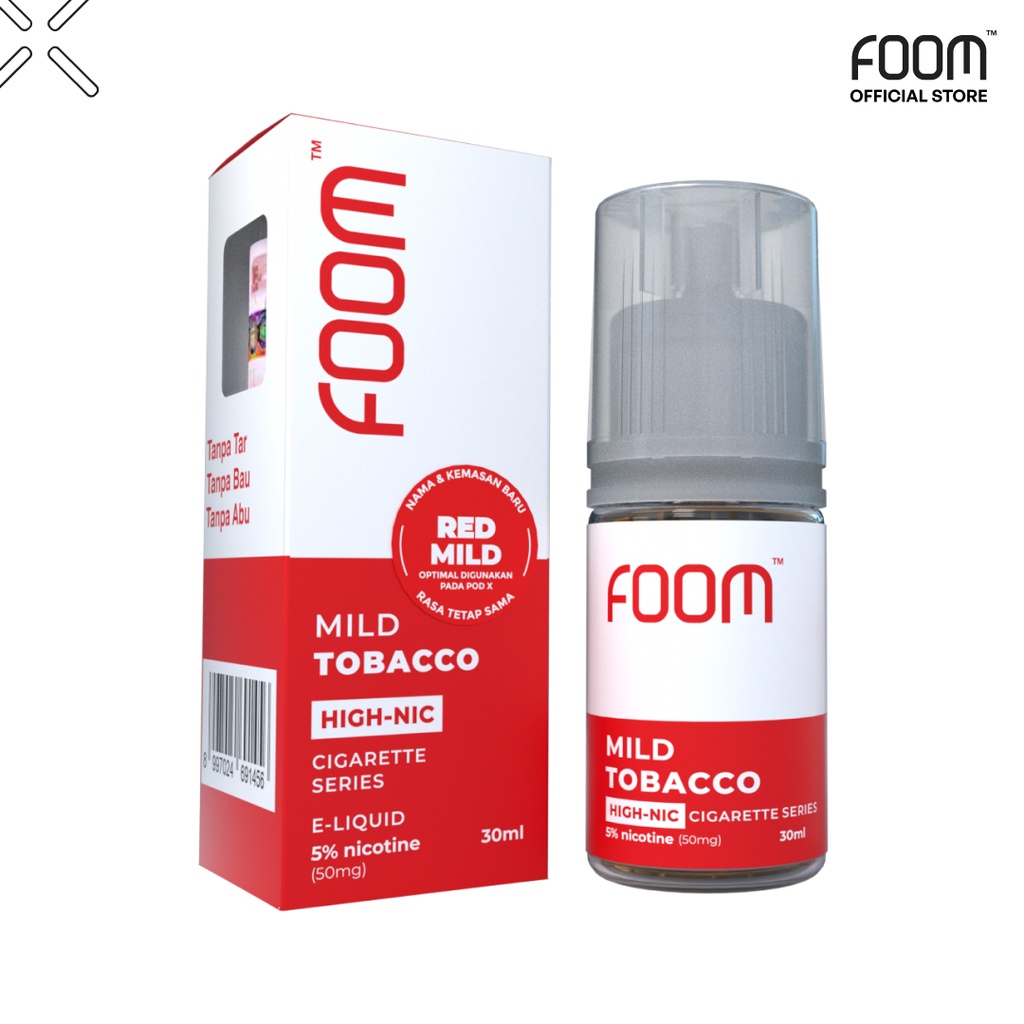 FOOM CIG SERIES NEW PACKAGING - Mild Tobacco