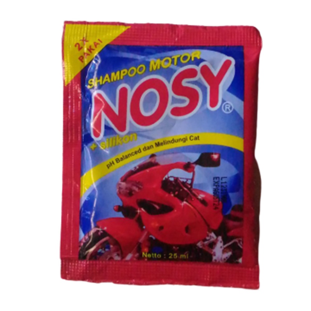 NOSY CAR SHAMPOO SACHET 25ML 12X24