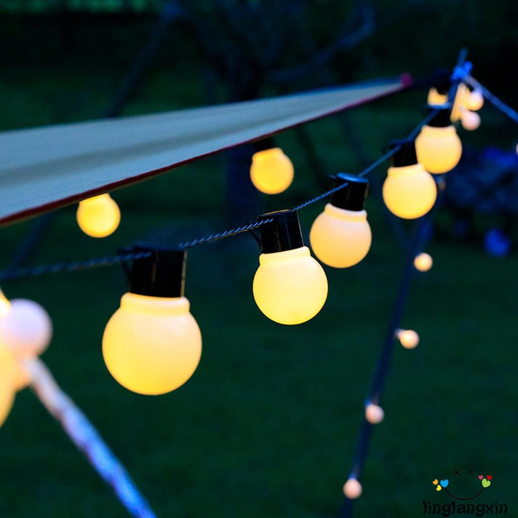 Llx-20 Lampu String Outdoor LED Lampu Bola Hias Untuk Festival Pesta Pernikahan