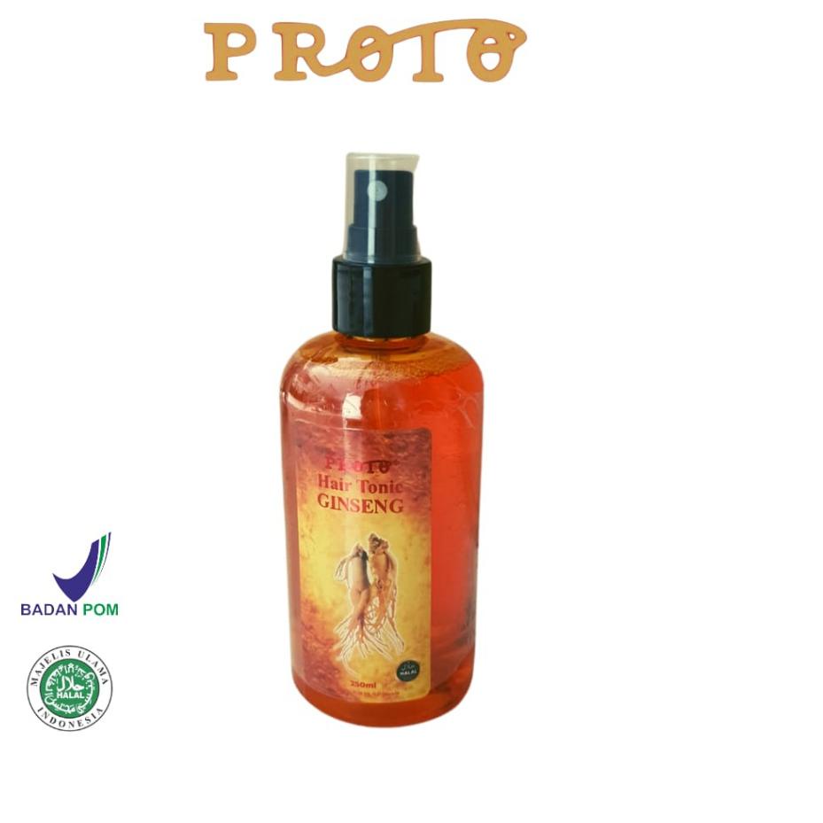 ➲ PROTO HAIR TONIC GINSENG ORIGINAL  250ML - HAIR TONIC PROTO ♛