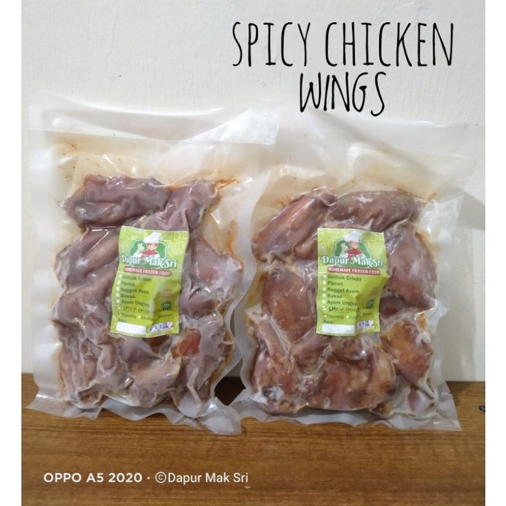 

SPICY CHICKEN WINGS / SAYAP AYAM PEDAS FROZEN