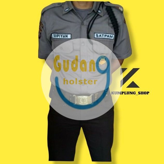 Termurah sergam pdh satpam terbaru kumplit pdh satpam coklat pdh security terbaru Lengkap