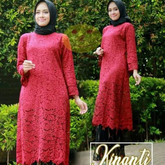 ♬ Setelan kebaya Kinanti / brokat kurung tunik / kebaya brokat kurung / kebaya long tunik ✫