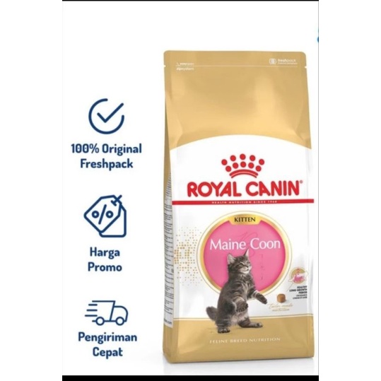 ROYAL CANIN MAINECOON KITTEN 4KG FRESHPACK/ RC MAINE COON KITTEN/ MAKANAN KUCING/DRYFOOD