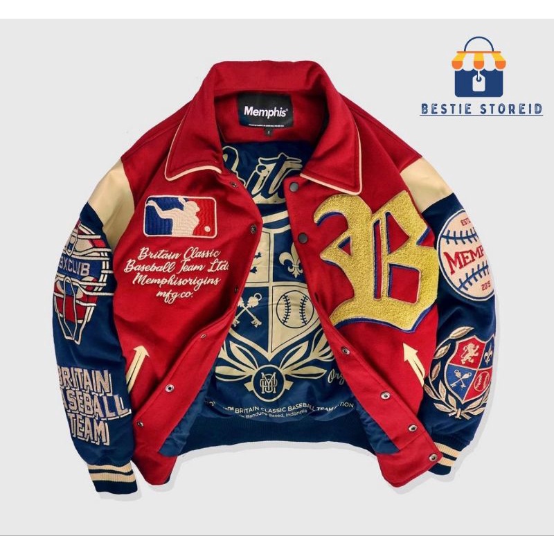 Memphisorigins Varsity Britain - LIMITED EDITION ORIGINAL