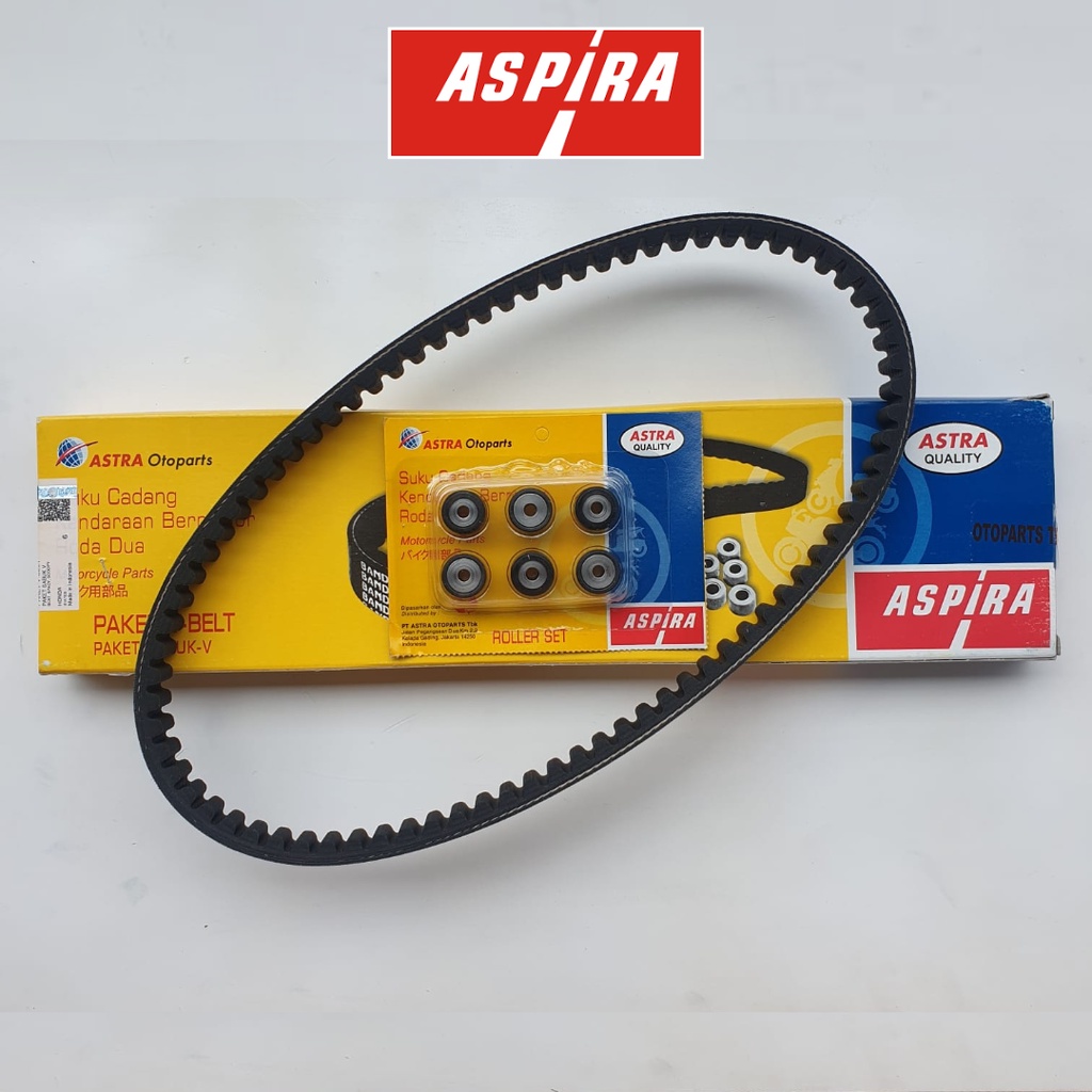 V-BELT BEAT KVY ASPIRA V-BELT ONLY & KIT UNTUK MOTOR BEAT KVY