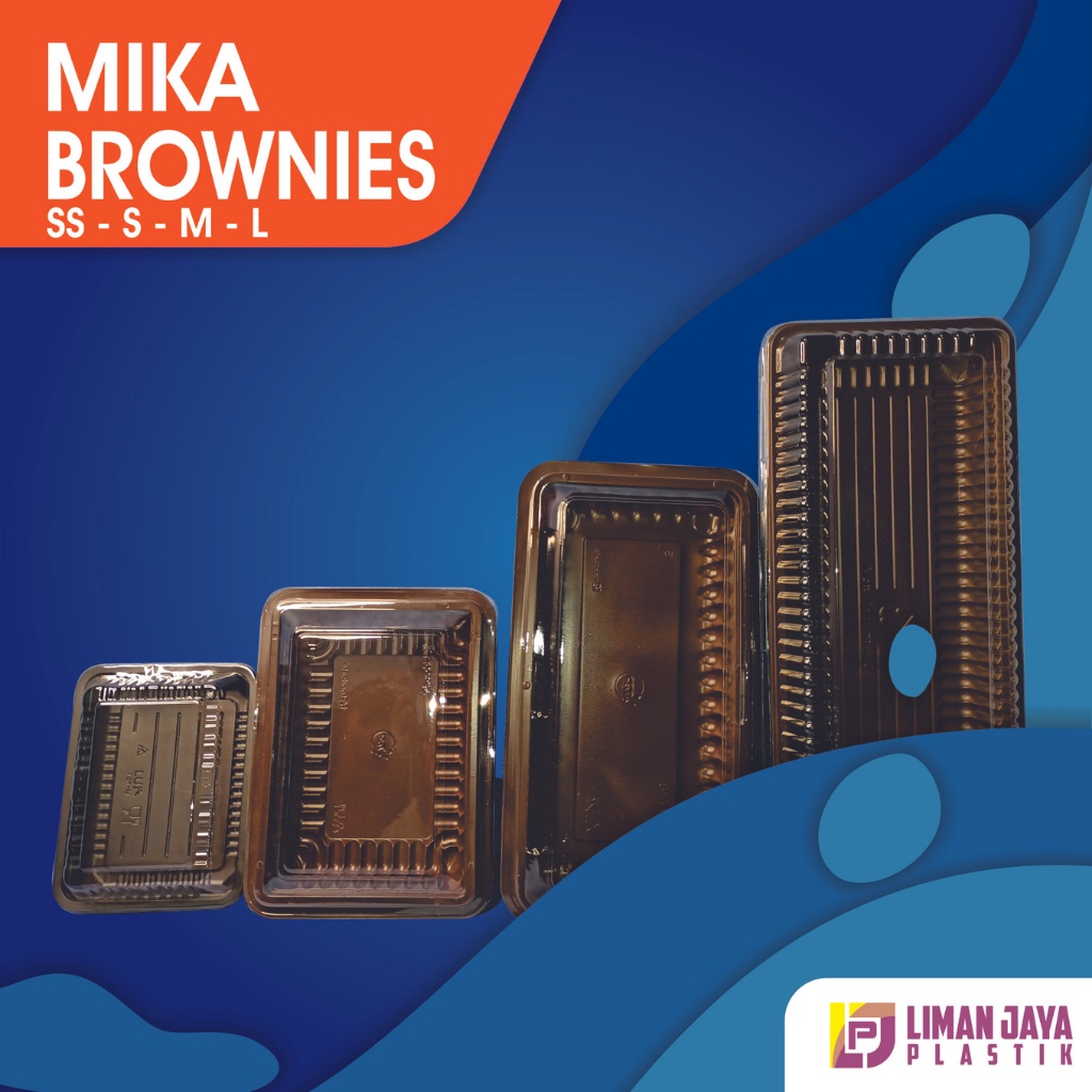 Mika Brownies Size L | Mika Brownies | Mika Plastik Brownies | Mika Kue Brownies | Mika Brownies L