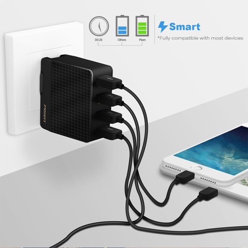 Pisen Charger Smart Universal Travel Charger - TS-C085