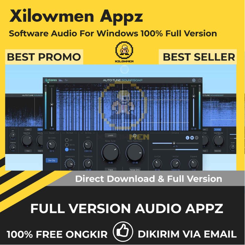 [Full Version] Antares Auto-Tune SoundSoap Pro Lifetime Audio Software WIN OS