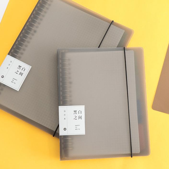 

12.12 Binder A5/B5 Polos Bening Plastik Tebal Include Kertas dan Pembatas buruan