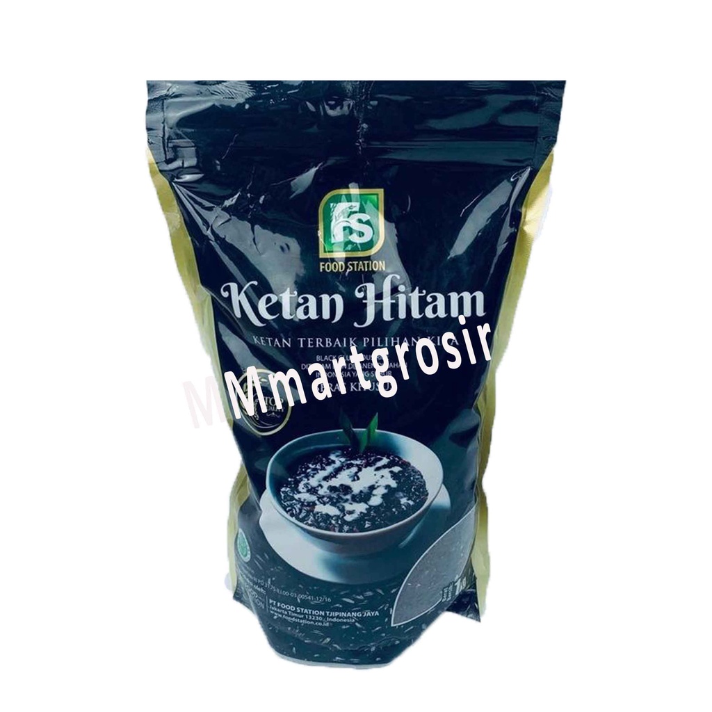 KETAN HITAM/ FOOD STATION/ BERAS KETAN HITAM/ 1Kg