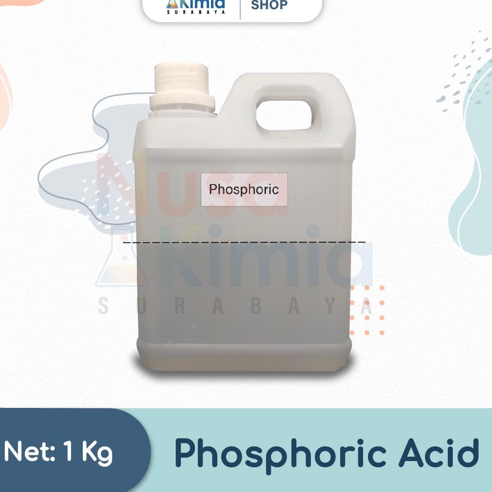 

✹ H3PO4 Fosfat / Phosphoric Ex China Food Grade 1 Kg ✳