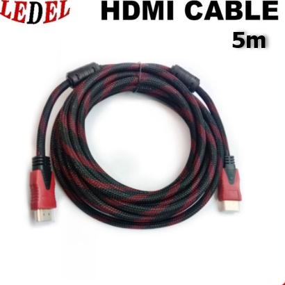 ➳ Kabel Hdmi 5 meter Laptop Ke TV High Speed Versi 1.4 hdmi to hdmi ✺