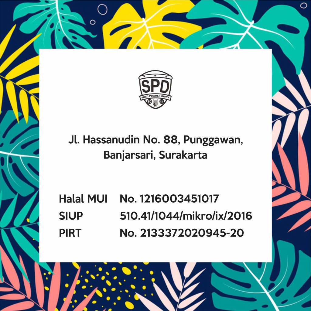

✨NEW✨ -Bubuk Minuman Rasa Vanilla Blue- 1.1.23