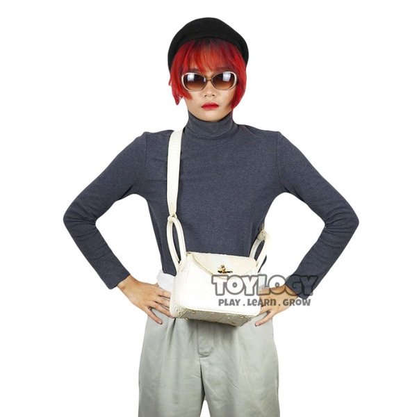 Jedi Tas Selempang Wanita Kulit Tas Bahu Shoulder Bag Women Leather Sling Bag Cross Body Ines