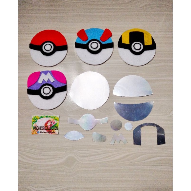 

[PokeBall] Cetakan Aluminium untuk Pola Flanel Karakter