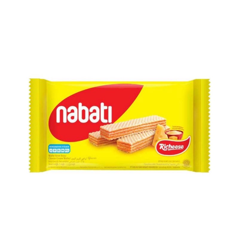 

Nabati Richeeze Wafer Krim Keju 75g