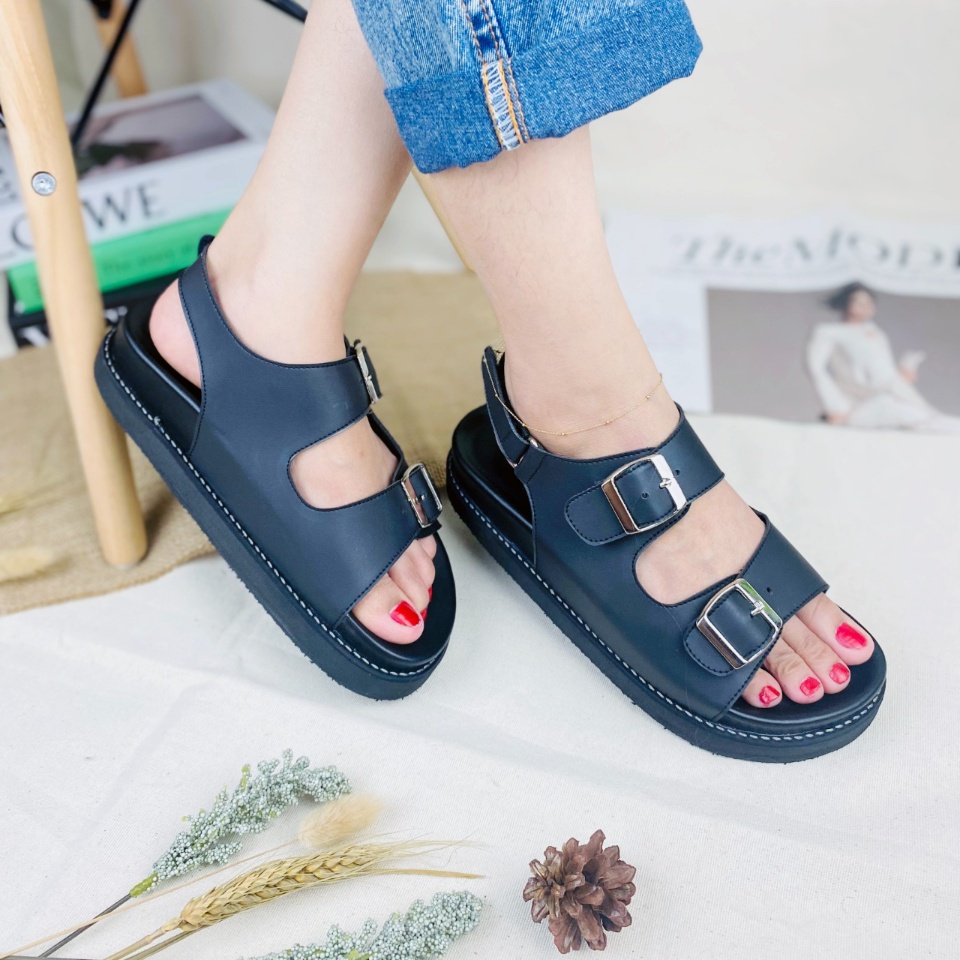 CBY Leon sandal Wanita Platform sandal tali kasual wanita