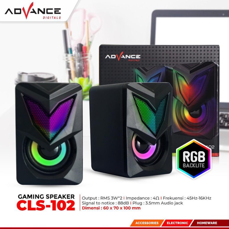 Speaker Gaming Speaker Gaming RGB Speaker Game Speaker Gaming PC Speaker PC Gaming Komputer Speaker 