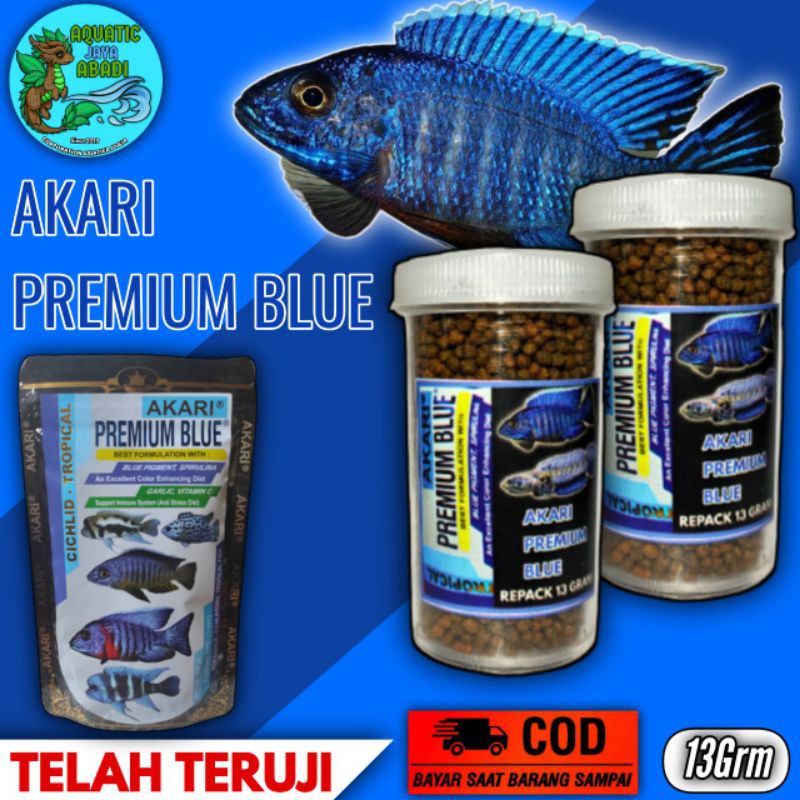 Pelet Akari Premium Blue - 20 Gram