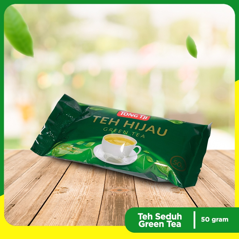 Tong Tji Green Tea 50g, Teh Seduh Praktis dan Hemat