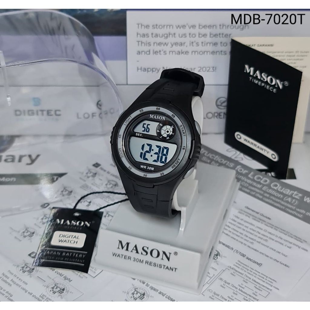 Jam Tangan Pria dan Wanita  Mason 7020 Original