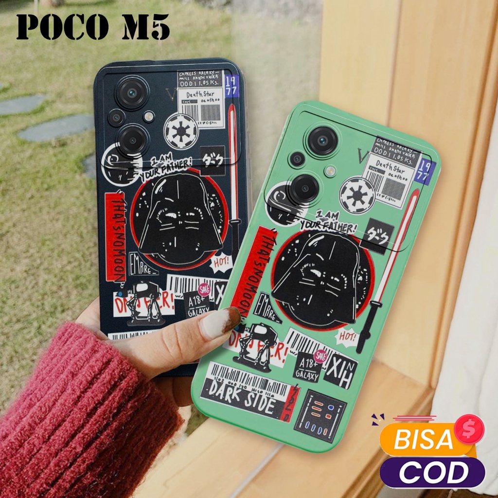 PRO CAMERA POCO M5 - SOFTCASE POCO M5 - CASE HP POCO M5 - CASING HP POCO M5 - MACAROON POCO M5 - KES