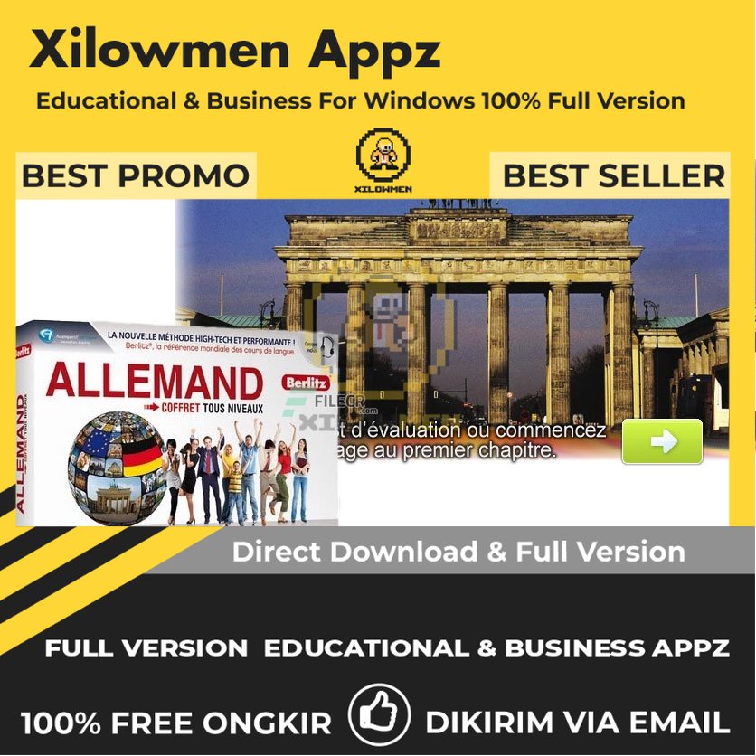 [Full Version] Avanquest Berlitz German – All Levels Pro Educational Business Lifetime Win OS