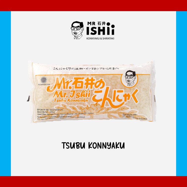 

MR.ISHII - Tsubu Konnyaku @200 gr