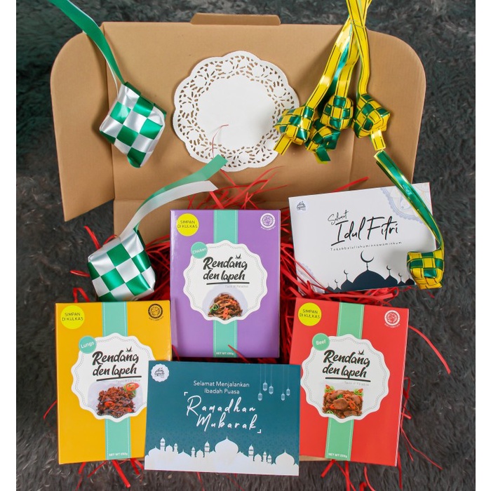

Hampers /Parcel Lebaran Terbaik Aneka Rendang (Daging, Paru, Ayam) 075