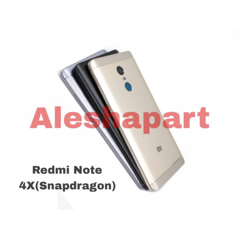 Backdoor/Back Casing/Tutup Belakang REDMI NOTE 4X(Snapdragon)