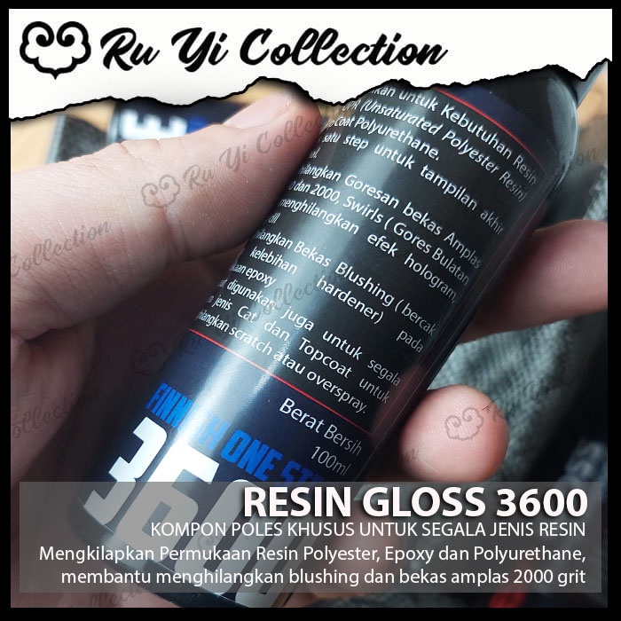 RESIN GLOSS Kompon Poles Resin 100 Ml