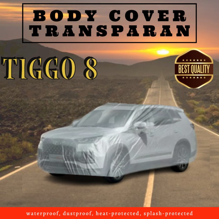 Body Cover Transparan Sarung Selimut Chery Tiggo 8 Transparan