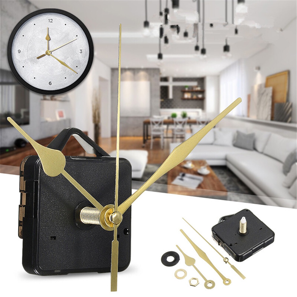 Presisi Ke 1second DIY Quartz Clock Movement Parts Alat Pengganti Untuk Jam Quartz Rumah Tangga