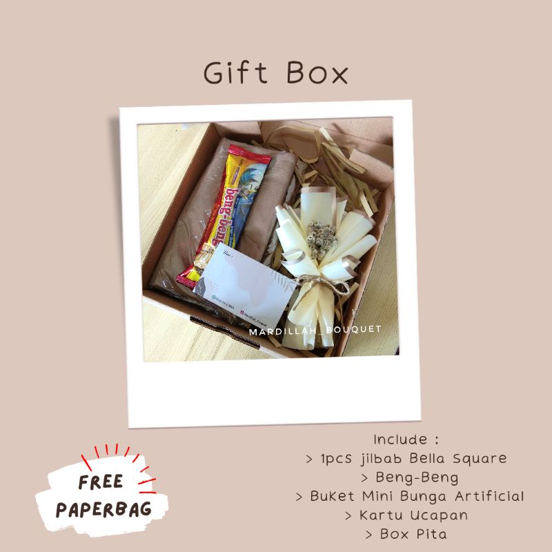 

GIFT BOX // FREE BUBPE WRAP