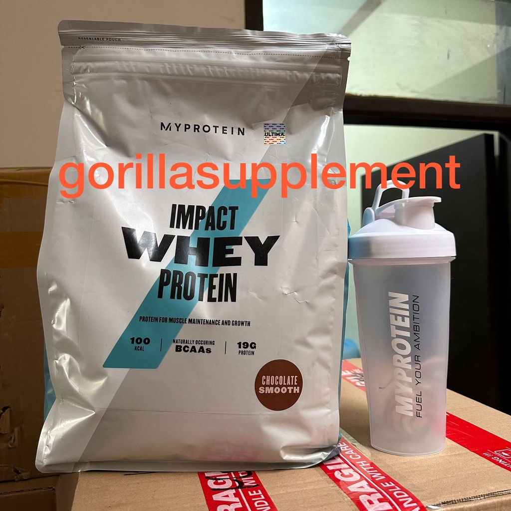 MYPROTEIN IMPACT WHEY MY PROTEIN 5.5 LBS 100 SERV( MUTANT NITROTECH SYNTHA ripped combat Whey gold )