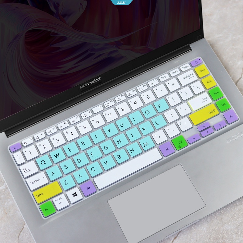 Cover keyboard TPU Untuk 14 &quot;Vivobook14 S14 X409 X409M X409MA X412 X415J X409J X409FA X420U'Silicone Tahan Air Dan Debu keyboard Film Pelindung Penutup Kulit Bening [ZK]