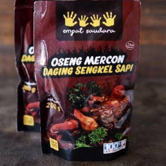 

12.12 FLASH SALE Oseng Mercon Sengkel Sapi 200gr (SANGAT PEDAS) buruan